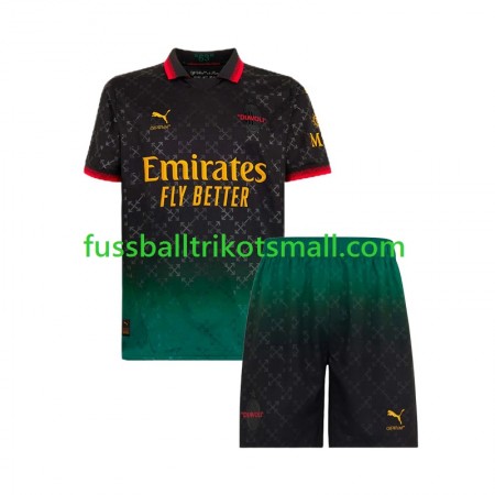 Fußballtrikots AC Mailand Kinder 2024-2025 Kurzarm Fourth trikot kaufen